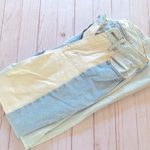 Pacsun multicolored jeans.